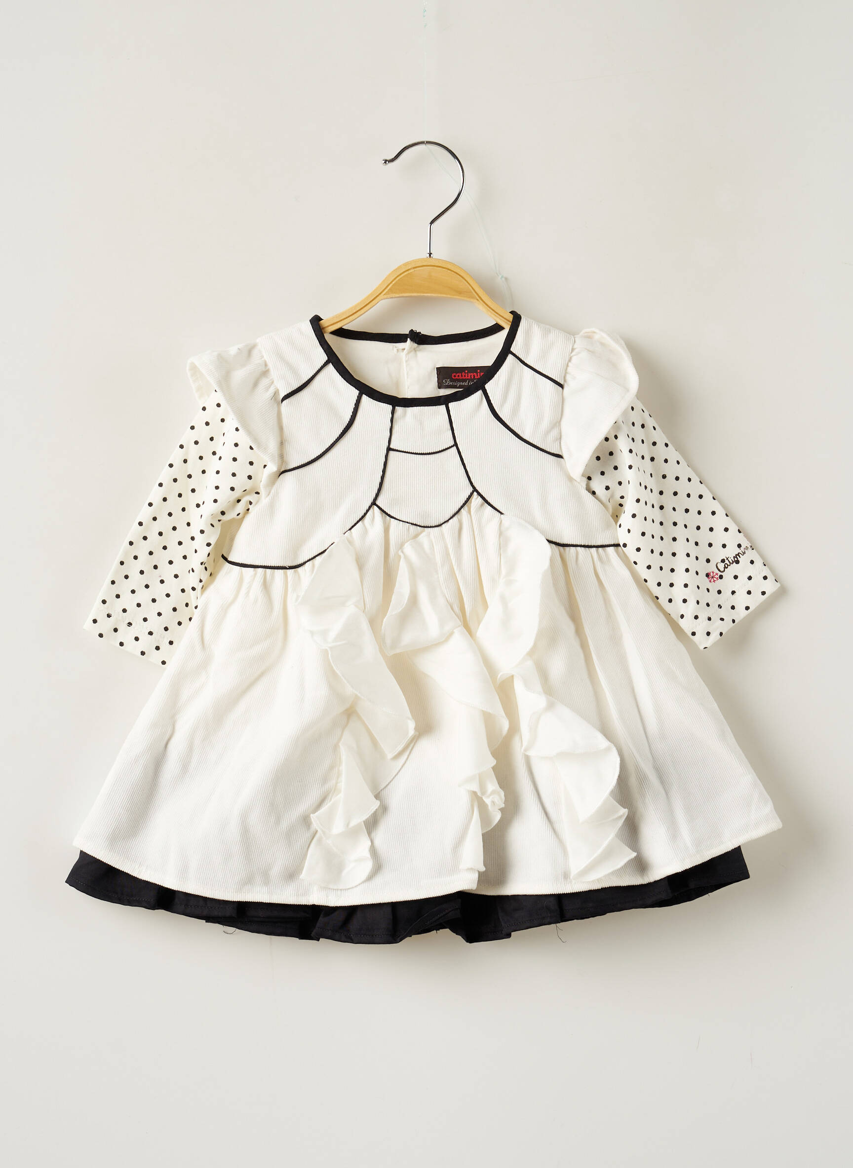 Catimini Robes Mi Longues Fille couleur beige