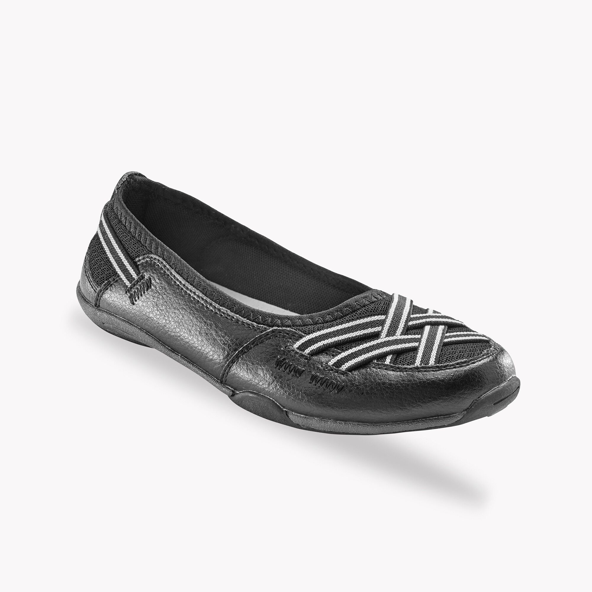 Ballerines souples en cuir