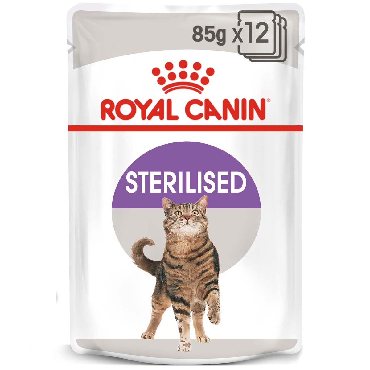 ROYAL CANIN STERILISED Nassfutter in Soße für kastrierte Katzen
