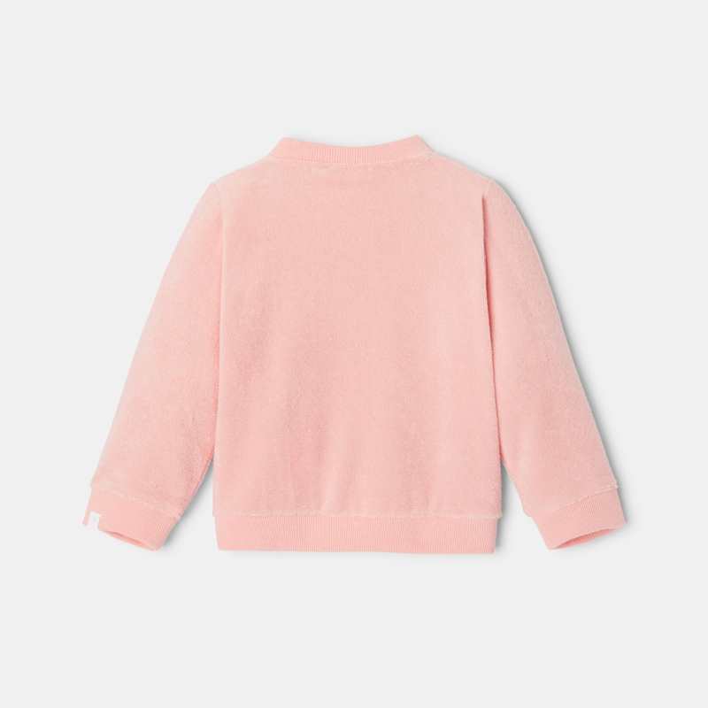 Sweat en coton rose mixte Absorba