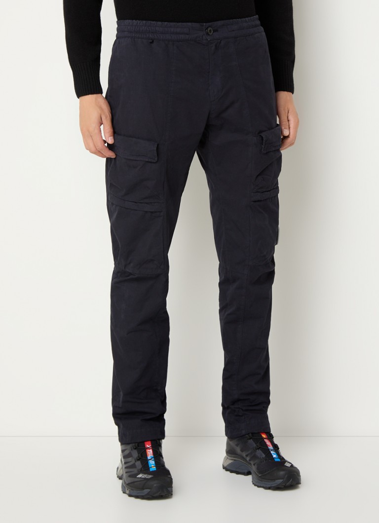 CP Company Microreps cargo hlače suženog kroja s džepovima na preklop