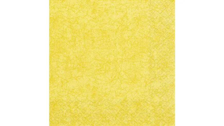 Home-Fashion Tissue-Serviette 25x25 cm gelb