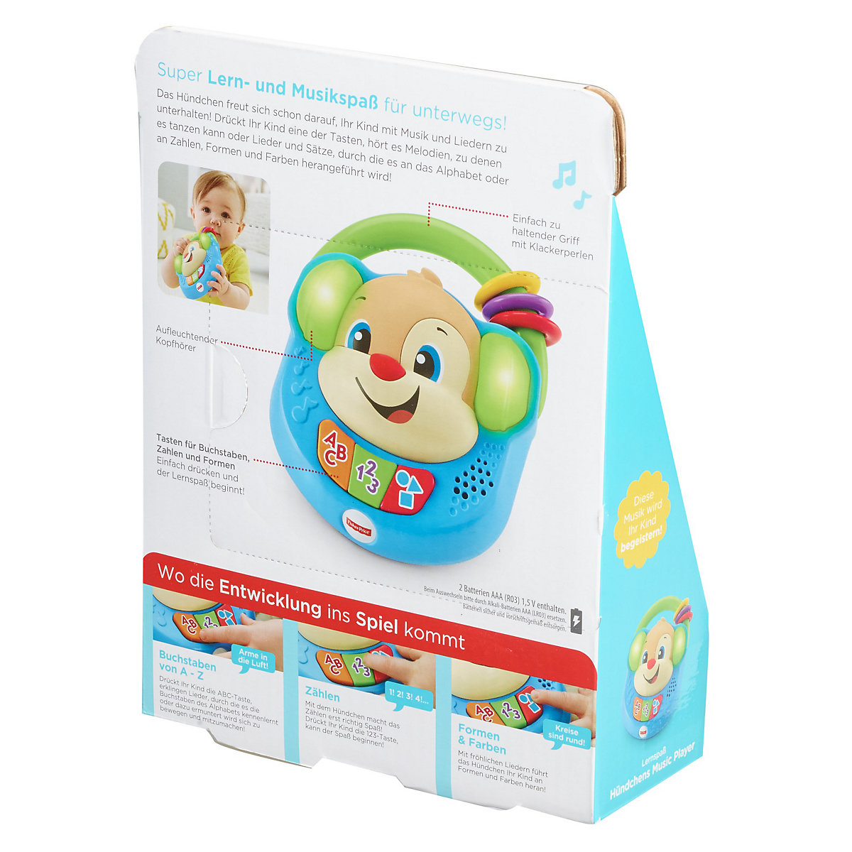 Fisher-Price Lernspaß Hündchens Musik-Player