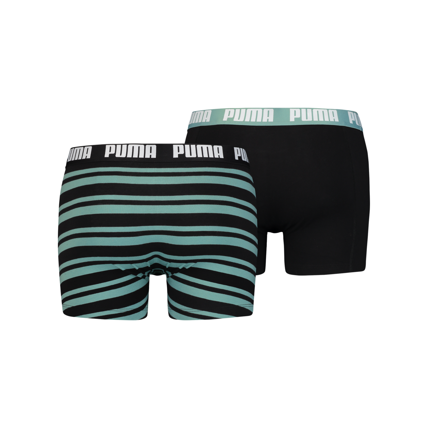 PUMA Heritage Stripe Boxer 2er Pack Grün F012