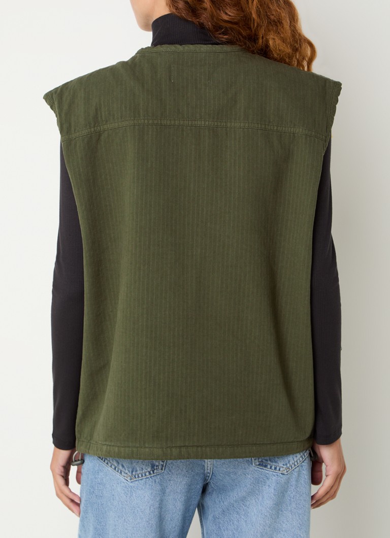 American Vintage Bodywarmer with flap pockets