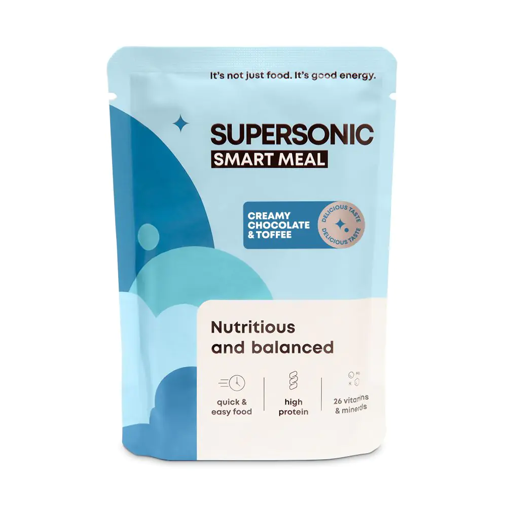 Supersonic Smart Meal - kompletan obrok s kremastim okusom čokolade i karamele 100 g