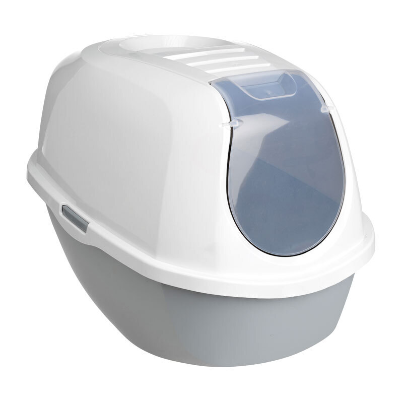 AniOne Katzentoiletten AniOne Katzentoilette Smart Cat hellgrau