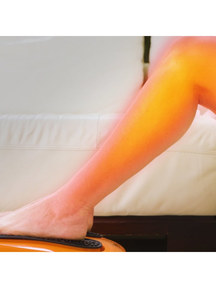 VibroShaper Vibro Shaper Fuß-Massagegerät VibroLegs in Orange günstig kaufen onesize