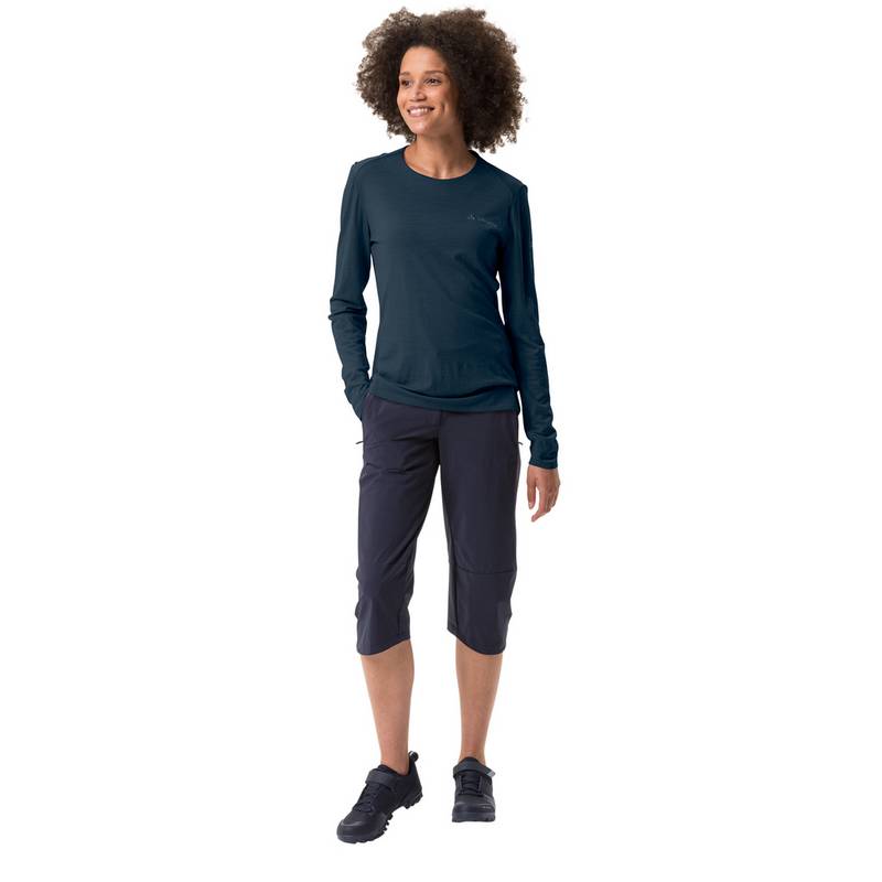 VAUDE Women's Yaras LS Wool Shirt T-Shirt Damen