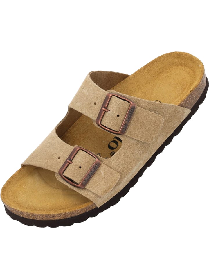 palado Pantoletten in Beige günstig kaufen