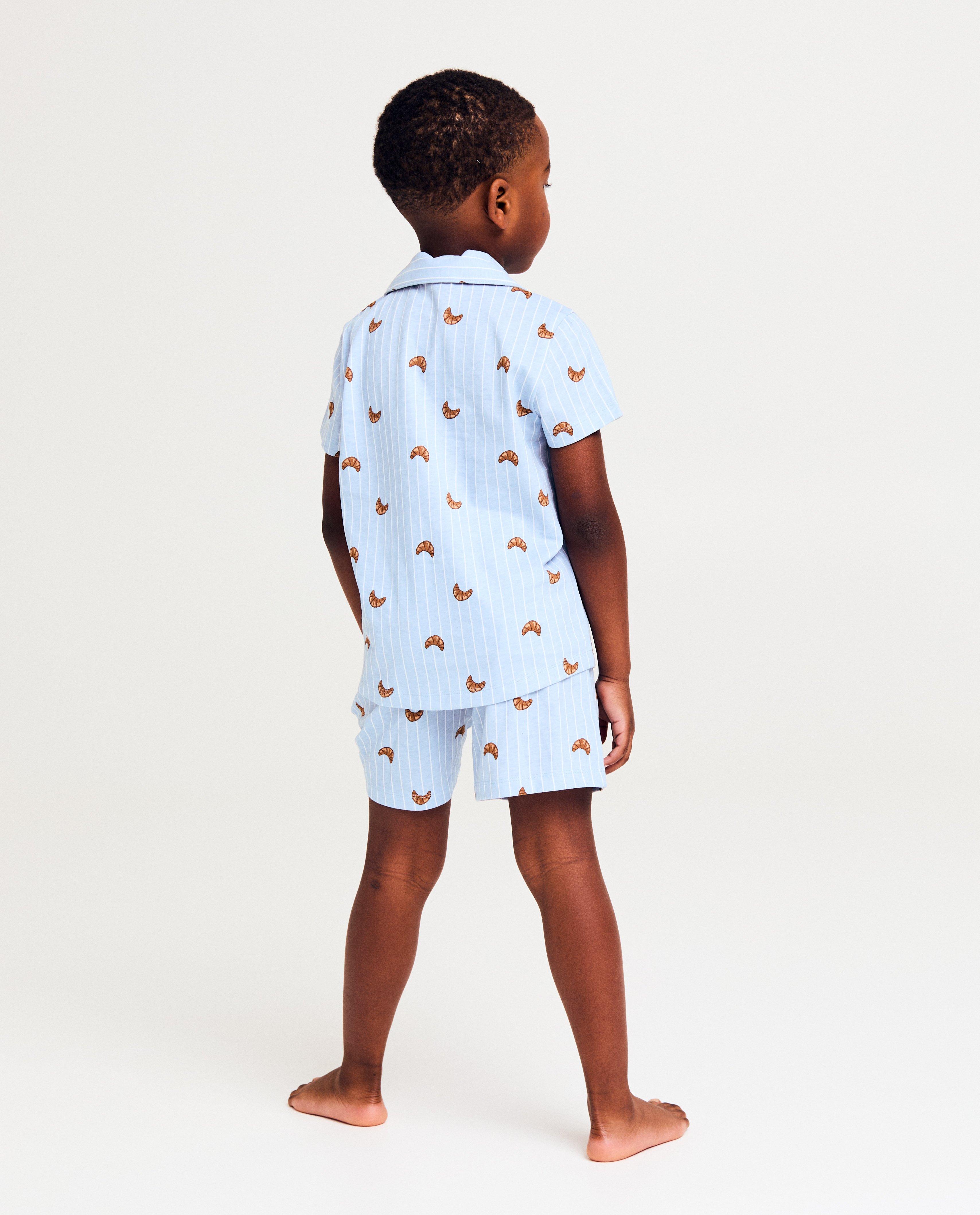 Familystories Biopamut pizsama, unisex, 92-128 világoskék