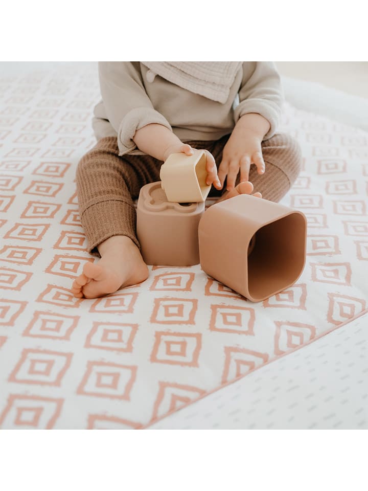 Emma&Noah Krabbeldecke in Rosa günstig kaufen