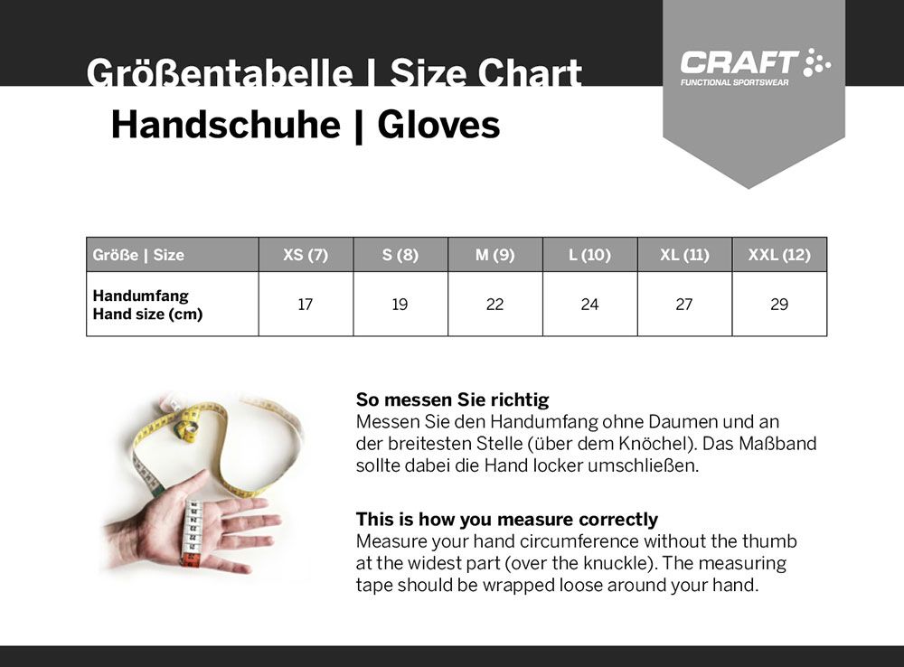 Craft Siberian 2.0 - Winterhandschuhe kaufen | Bike-Discount