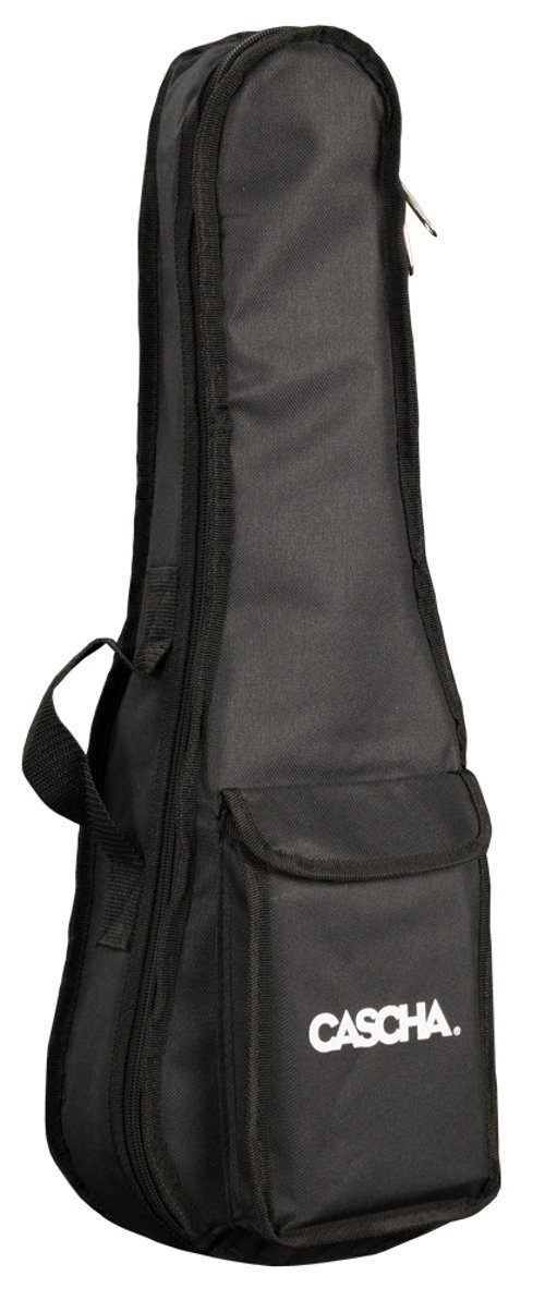Cascha Ukulele Premium Mahagoni, Bundle, komplett mit Tasche, Buch und Plektren