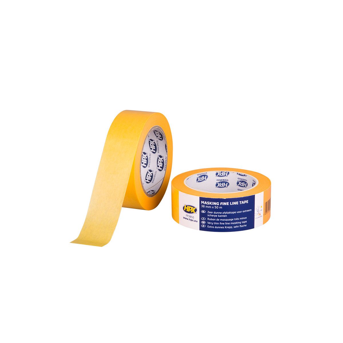HPX Masking 4400 Fine Line Klebeband 50m×38mm