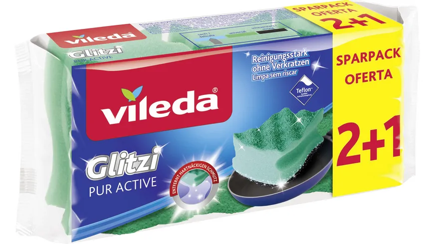 Vileda Glitzi Pur Active Schwamm