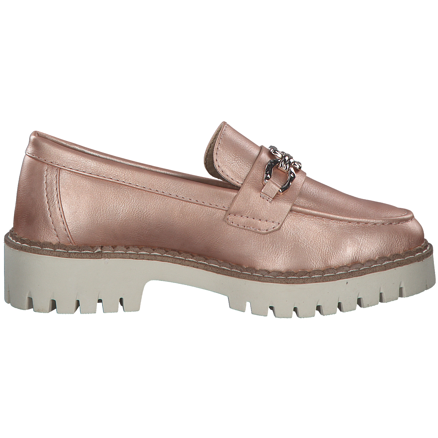 s. Oliver 24702, Mokassins, Damen, Rosa (Kupfer-Multi,Puder)