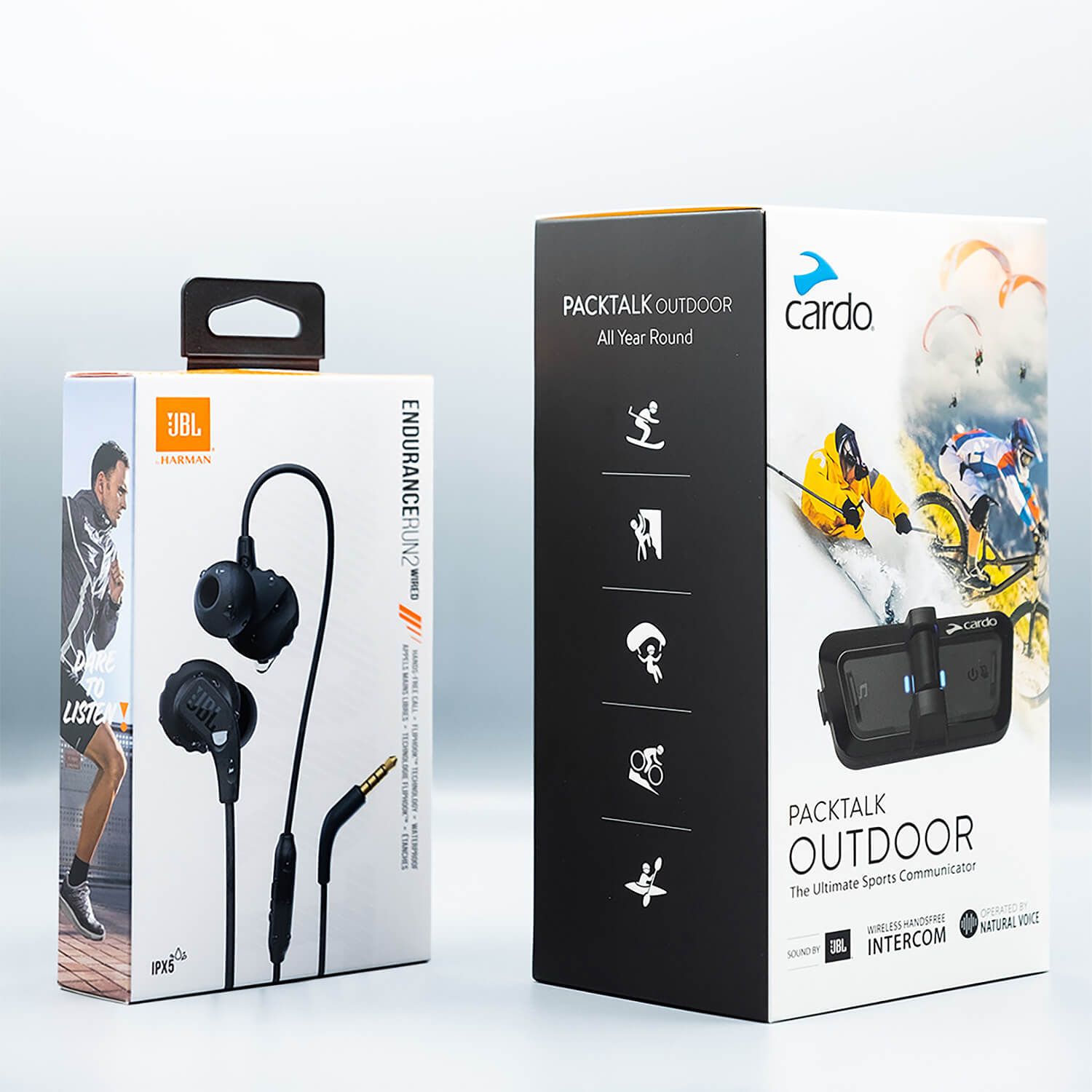 PACKTALK Outdoor inkl. JBL In-Ear-Kopfhörer