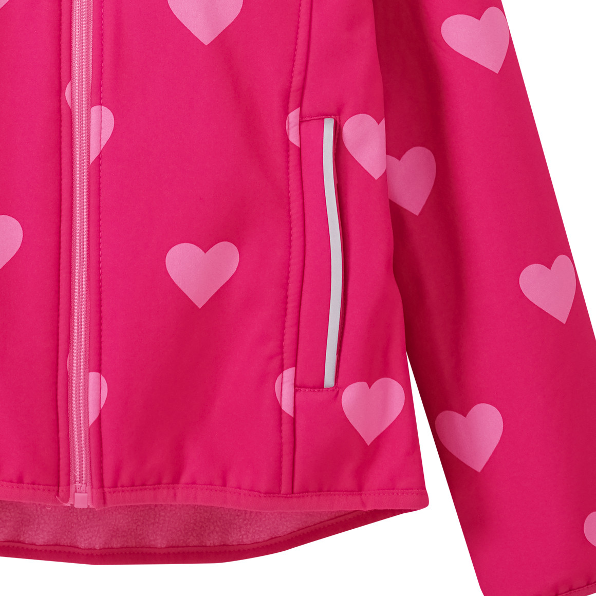 Mädchen Softshelljacke mit Fleecefutter