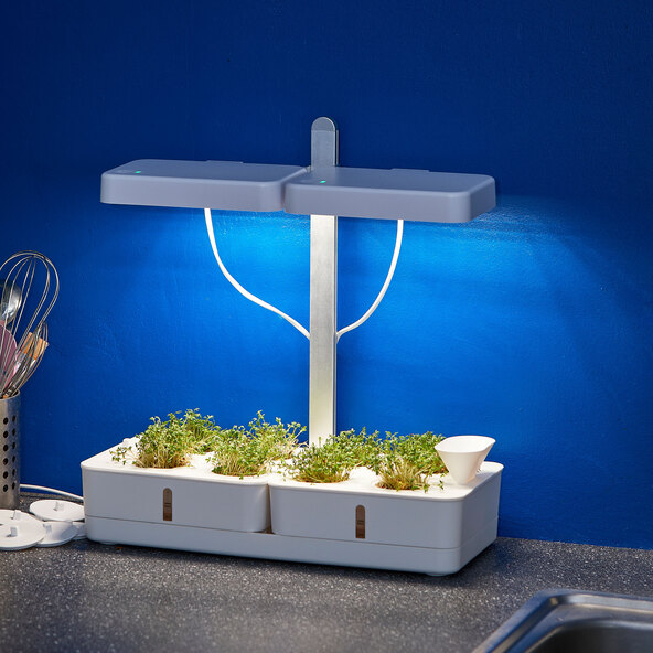 LED-Pflanzenlampe mit zwei Strahlern, 1.850 Lumen, 30 W