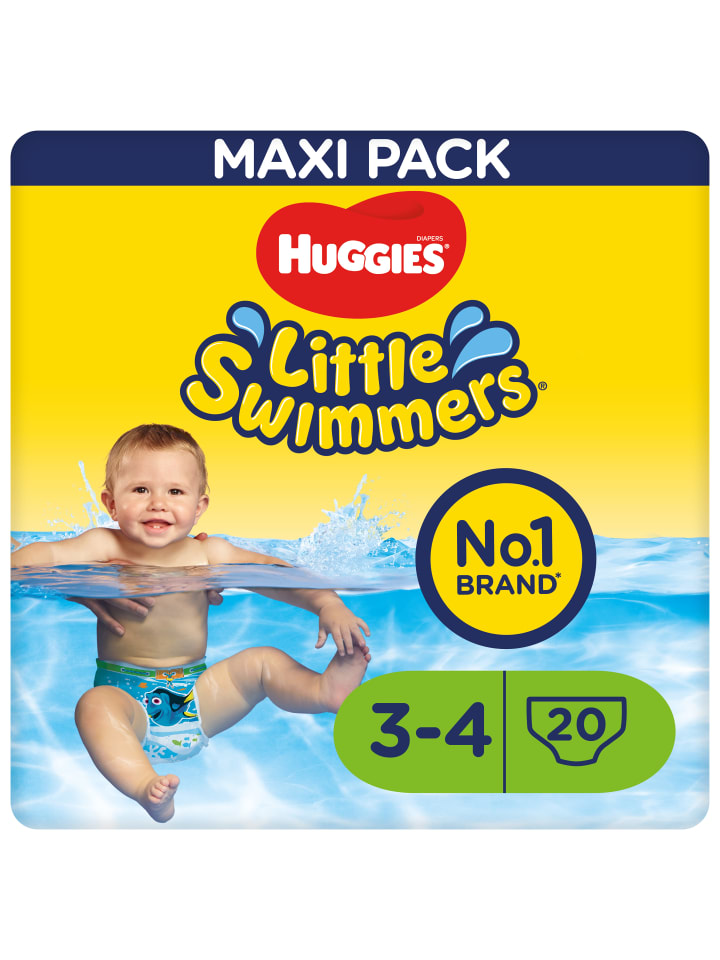 Huggies Little Swimmers Schwimmwindeln Badewindelhose Größe 3-4 (7-15 kg) 4x20 Stk günstig kaufen 3