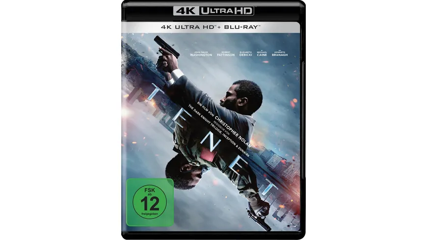 Tenet (4K Ultra HD) (+ Blu-ray 2D) (+ Bonus-Blu-ray)