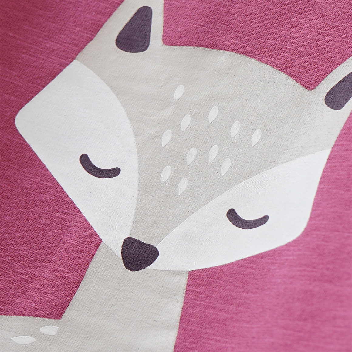 Mädchen Schlafanzug mit Fuchs-Motiv