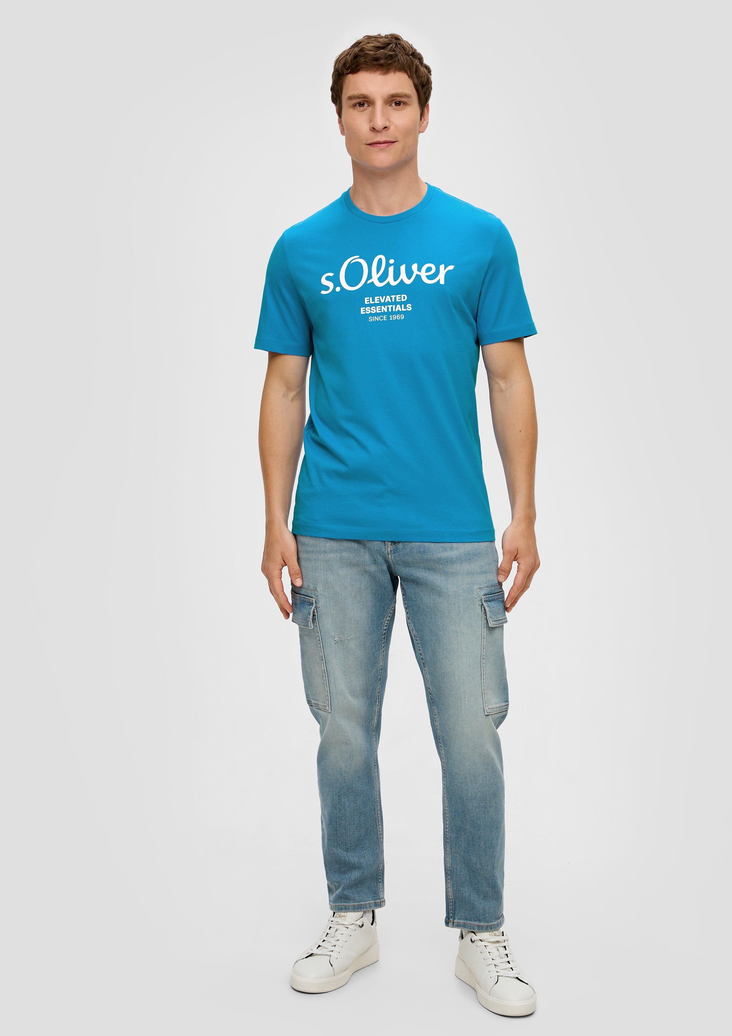 T-Shirt mit Frontprint  2141458-62D1