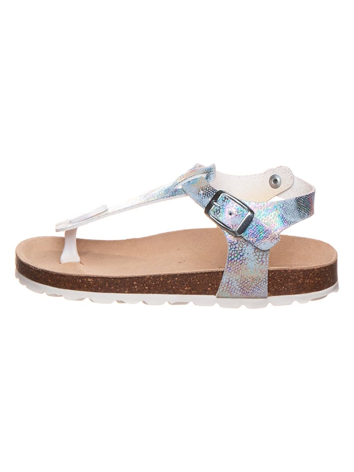 BIO PINGÜIN Sandalen in Silber günstig kaufen