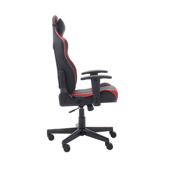 Gaming-Stuhl Chefsessel, schwarz-rot