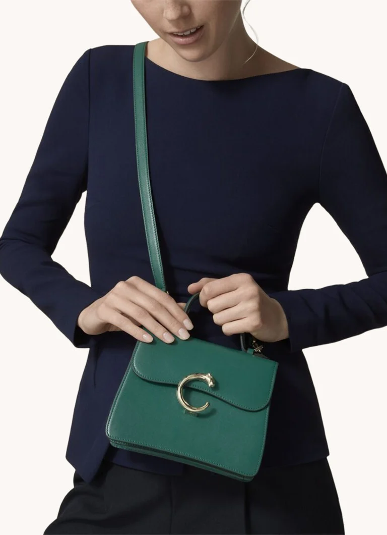 Geantă mini Cartier Panthère din piele de vițel CRL1002327