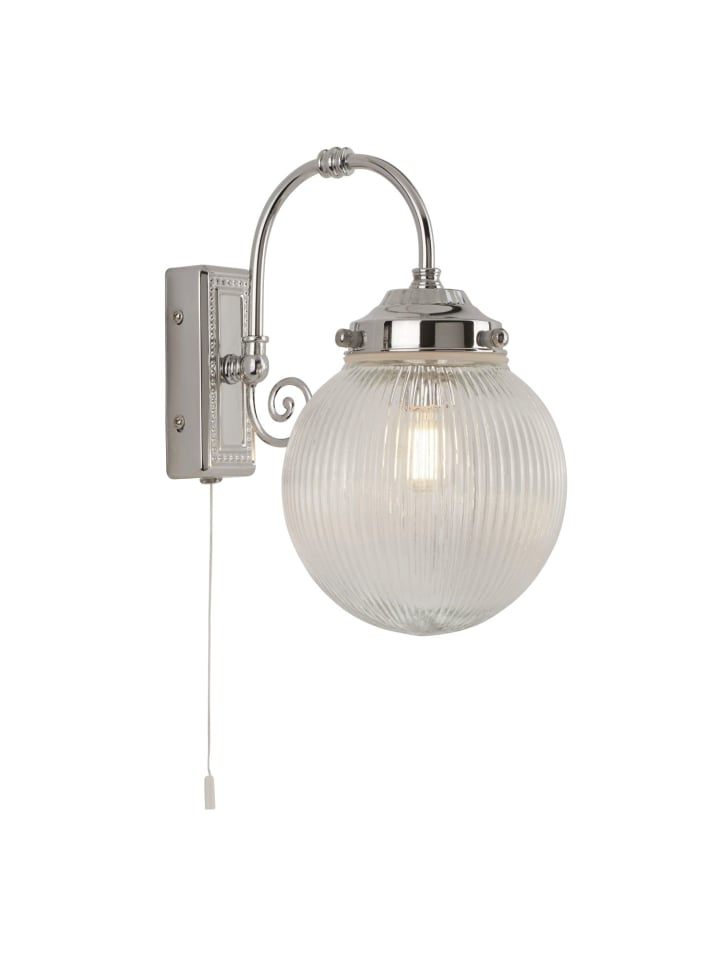 Licht-Erlebnisse Wandlampe in Chrom Weiß günstig kaufen onesize