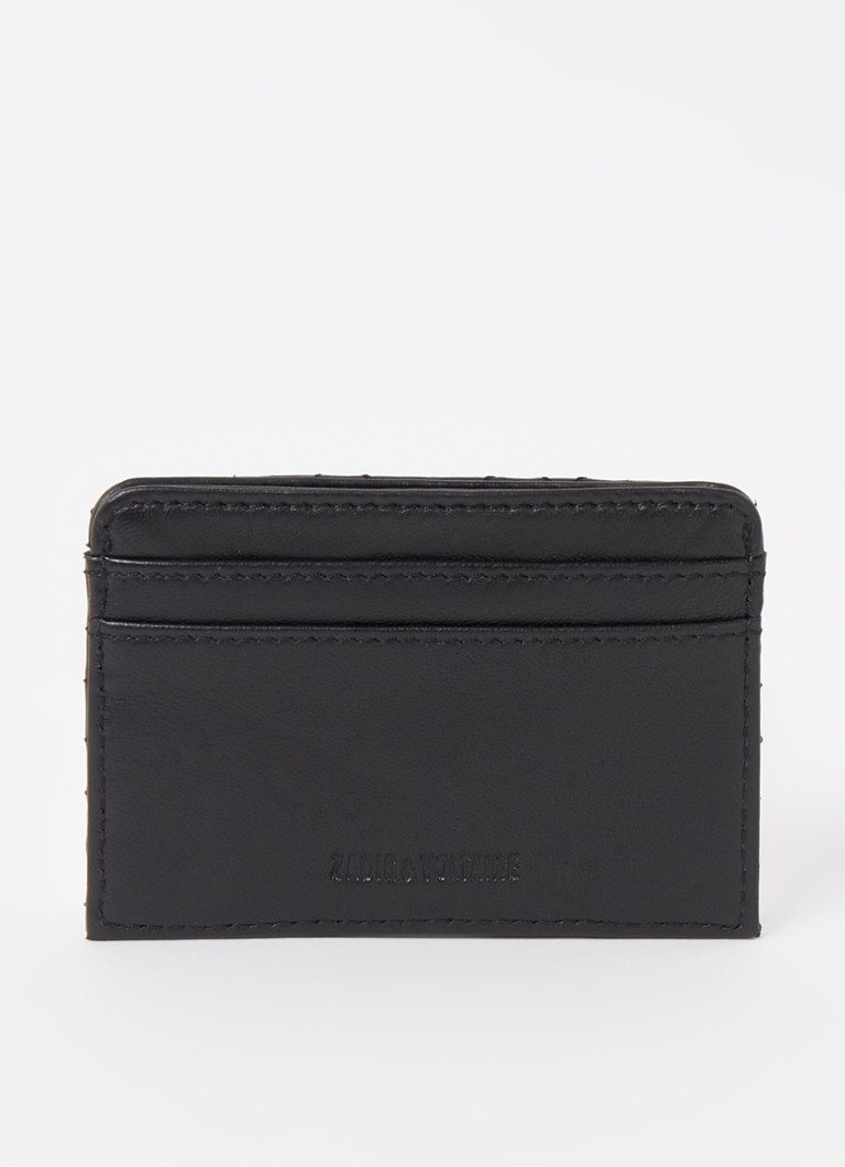 Husa pentru carduri Zadig&Voltaire ZV din piele de miel