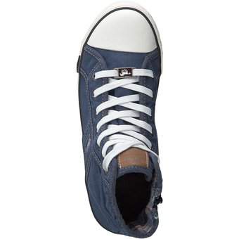Mustang Sneaker High in blau