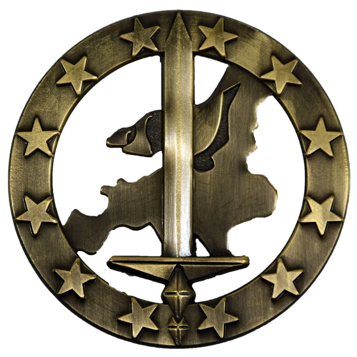 BW Barettabzeichen Eurocorps