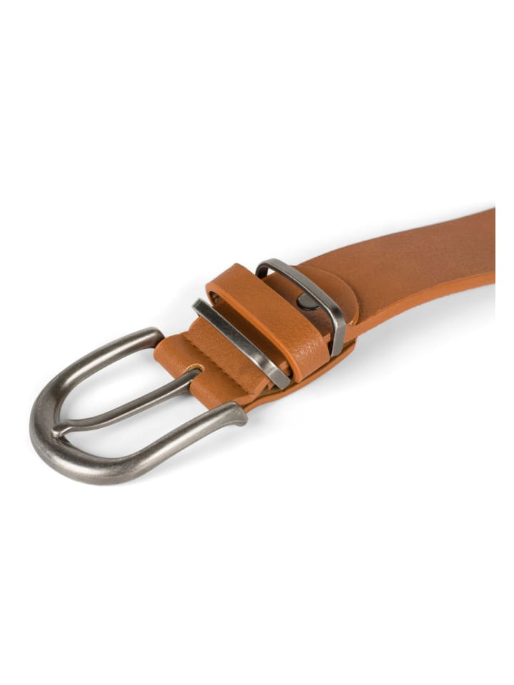 styleBREAKER Gürtel in Cognac günstig kaufen