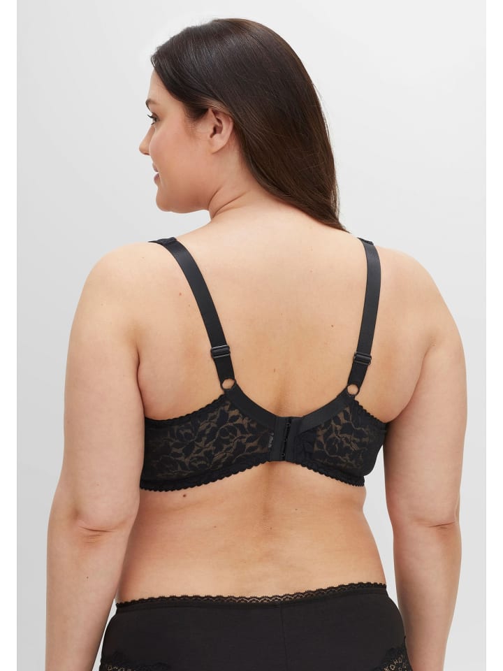 sheego BH in schwarz günstig kaufen