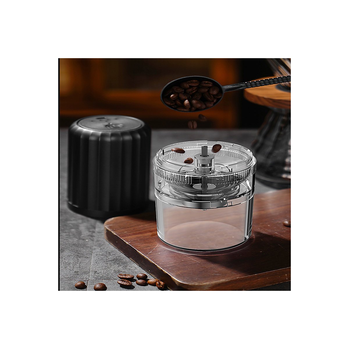 elektrische Kaffeemühle kabelloser Haushaltsschleifer