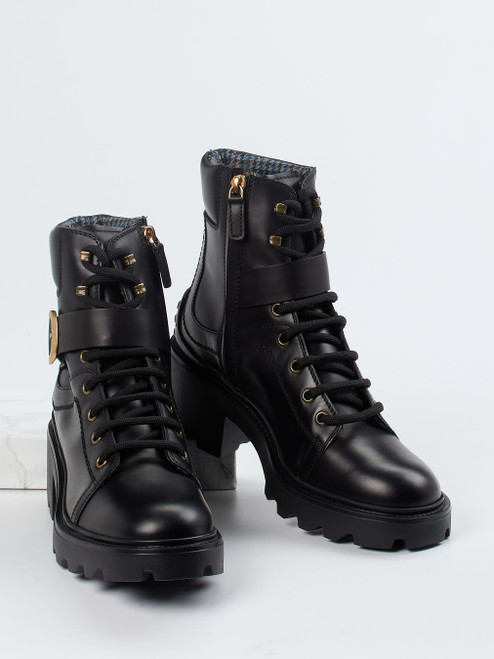 Schnürstiefelette-17290090011 Tod's
