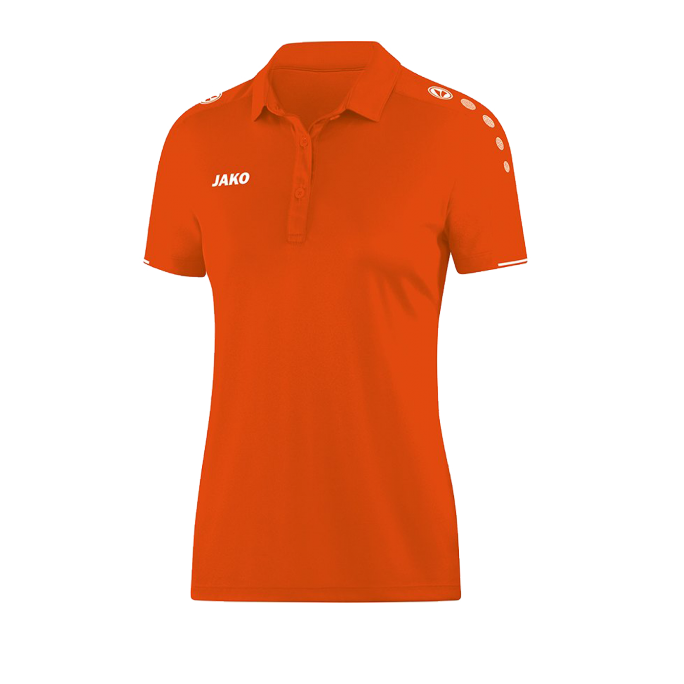 Jako Classico Poloshirt Damen Orange F19