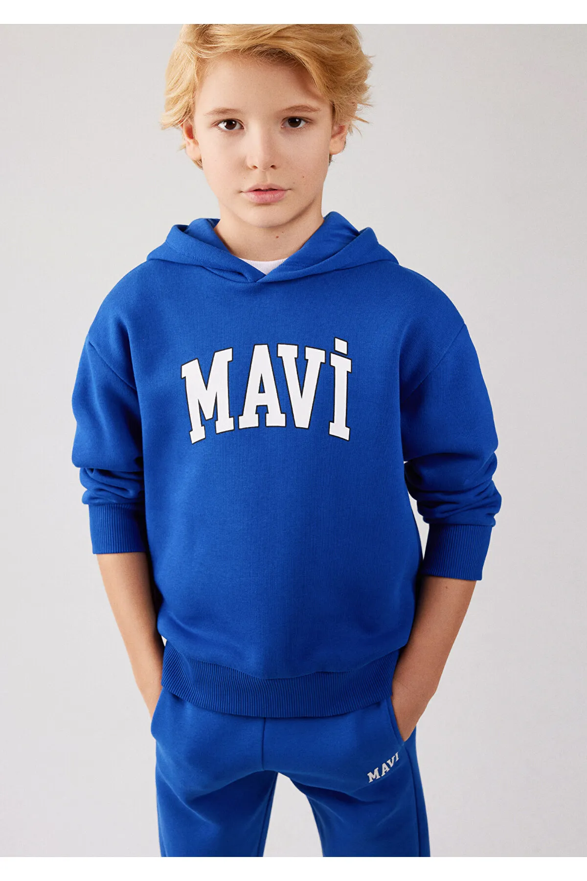 Mavi  Kapuzensweatshirt mit Logo-Aufdruck6610110-70896