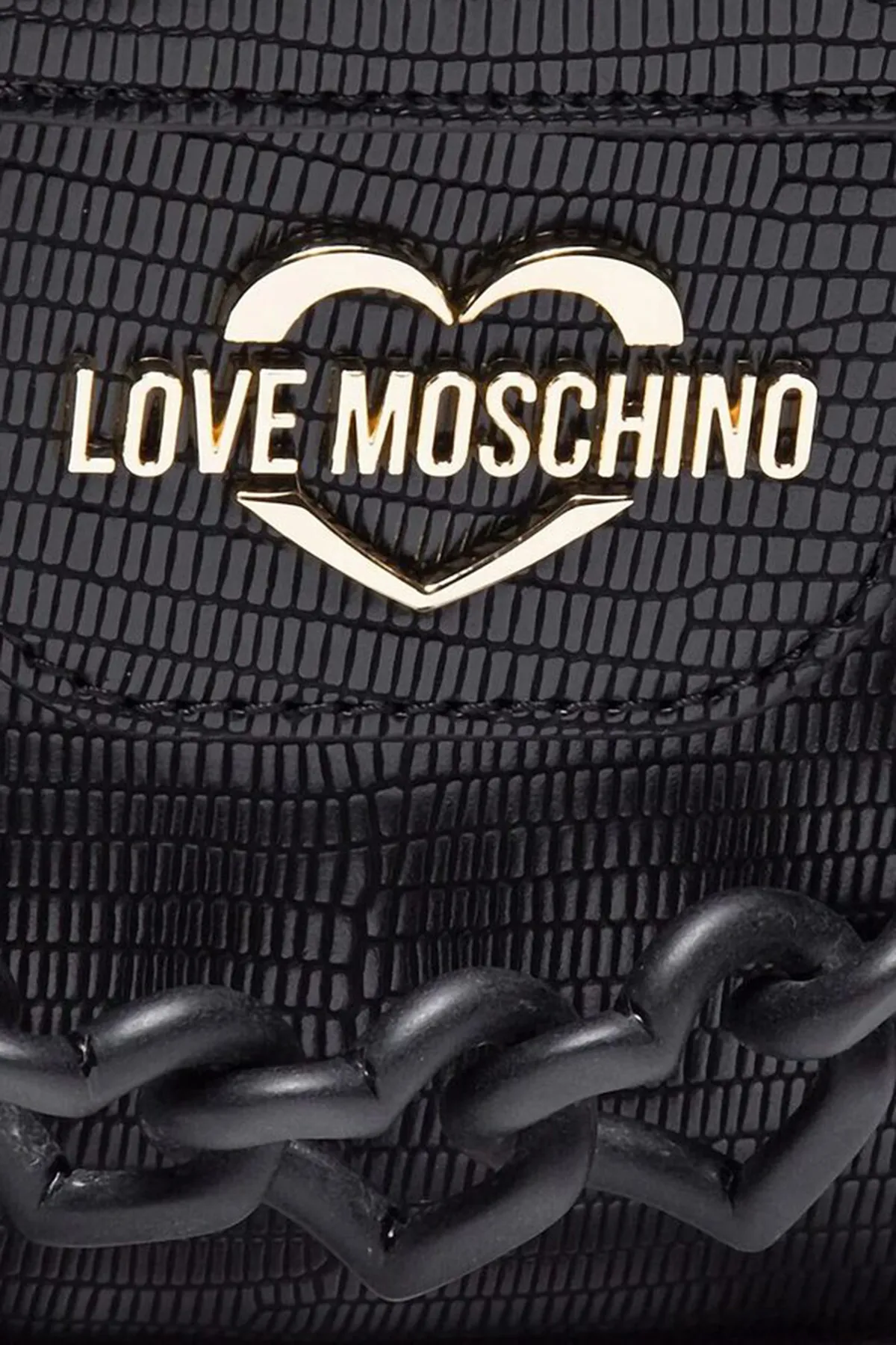Love Moschino  Schwarze Damen-Taillentasche