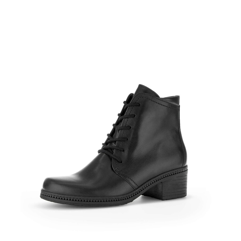 Gabor fashion Schnürstiefelette schwarz