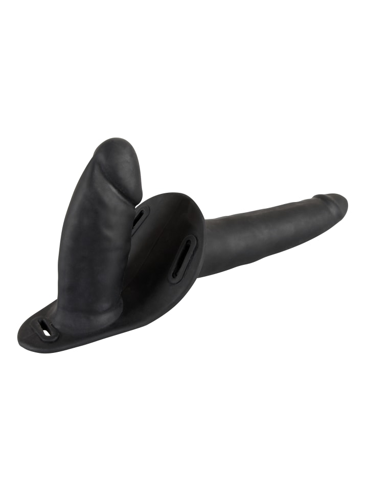 You2Toys Vibrator Double Strap On in schwarz günstig kaufen 8,5