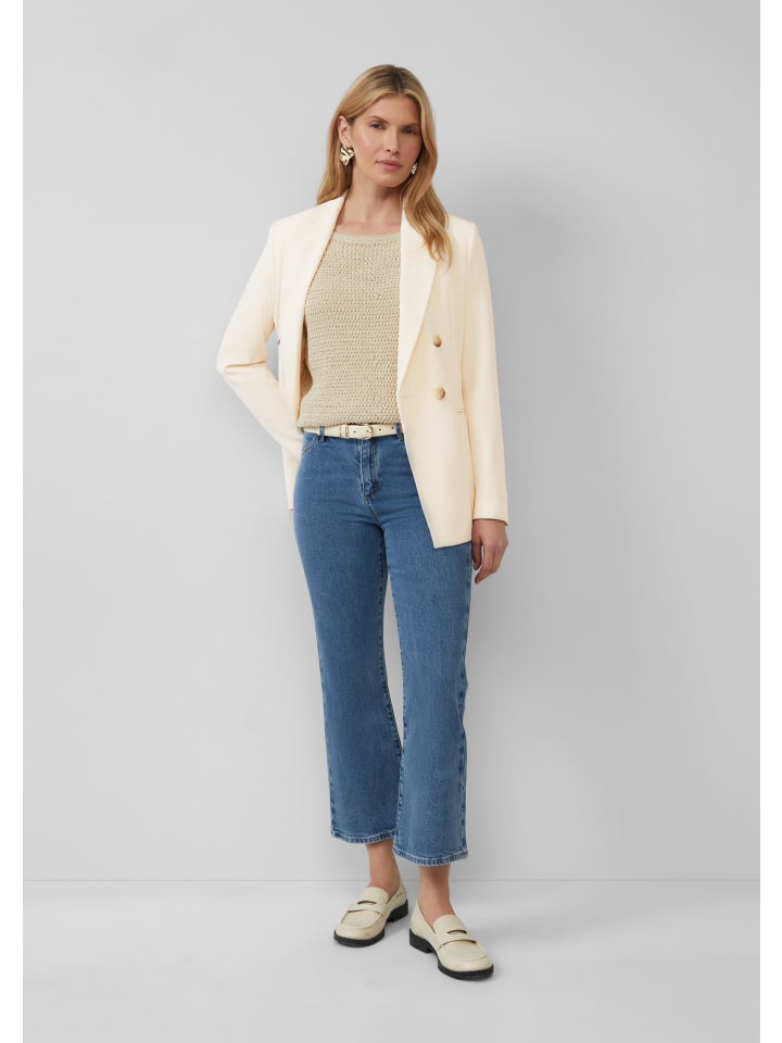 s.Oliver BLACK LABEL Taillengürtel in Creme günstig kaufen