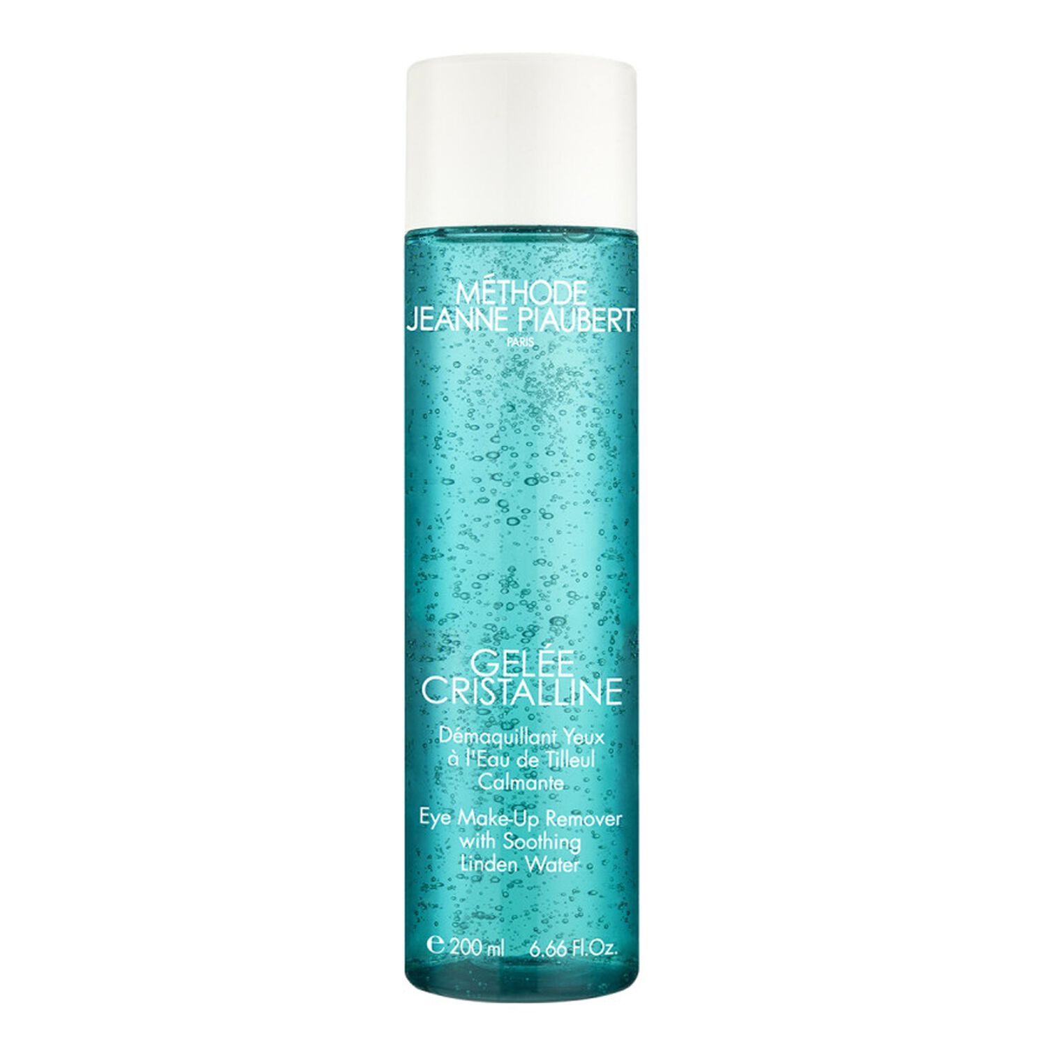 Jeanne Piaubert Gelée Cristalline Démaquillant Yeux à l'Eau de Tilleul Calmante 200 ml
