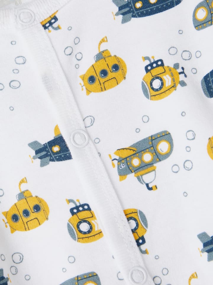 name it Jungen Schlafstrampler 2er Pack Submarine in Blau günstig kaufen