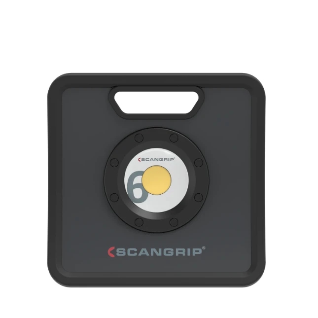Scangrip 49.0215 Nova 6K ściemnialna lampa budowlana LED 6000 lumenów + statyw 1,35 - 3,0 m