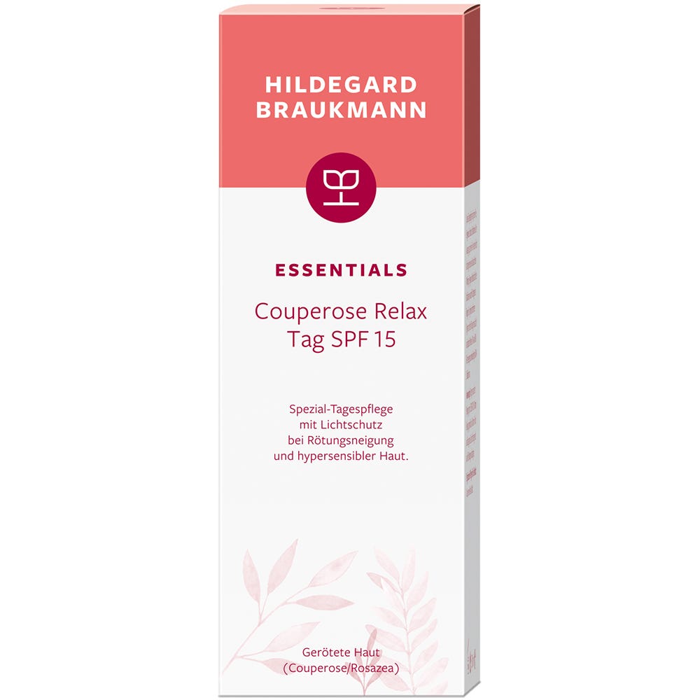 Hildegard Braukmann Essentials Couperose Relax Tag SPF 15, 50 ml