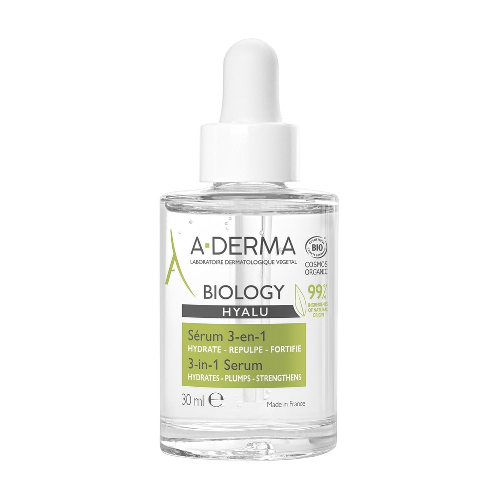 A-Derma Sérum 3-en-1 BIOLOGY HYALU 30 ml Sérum